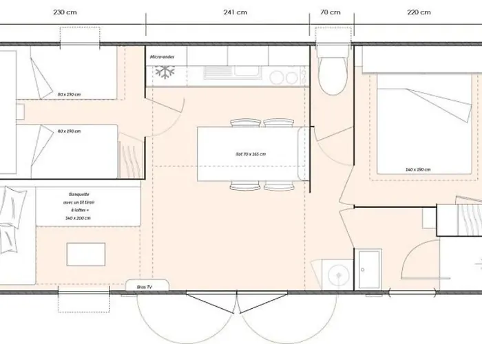 4 Etoiles - Piscine - Eeieih 캠프장 *